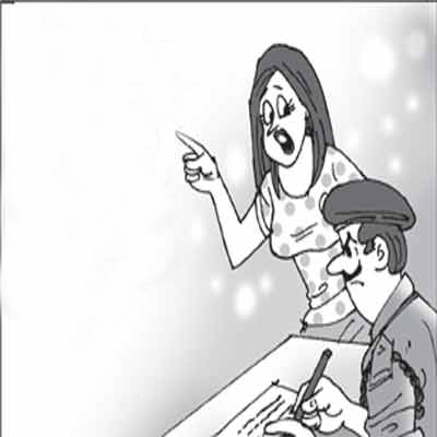 read and enjoy comedy telugu jokes, telugu humor cartoons and political satires, Wife and Husband Jokes by teluguone comedy